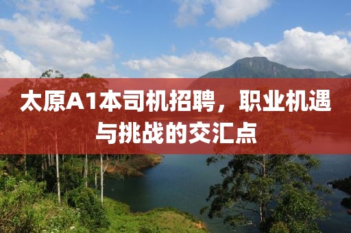 太原A1本司機(jī)招聘，職業(yè)機(jī)遇與挑戰(zhàn)的交匯點(diǎn)
