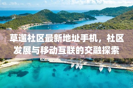 草遛社區(qū)最新地址手機(jī)，社區(qū)發(fā)展與移動互聯(lián)的交融探索