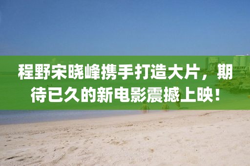 程野宋曉峰攜手打造大片，期待已久的新電影震撼上映！