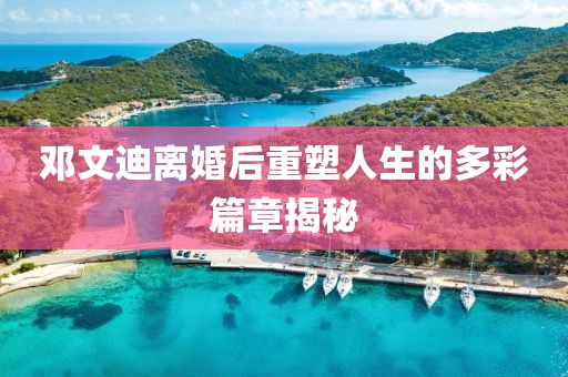 鄧文迪離婚后重塑人生的多彩篇章揭秘