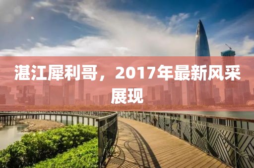 湛江犀利哥，2017年最新風(fēng)采展現(xiàn)