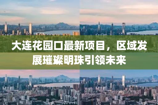 大連花園口最新項(xiàng)目，區(qū)域發(fā)展璀璨明珠引領(lǐng)未來