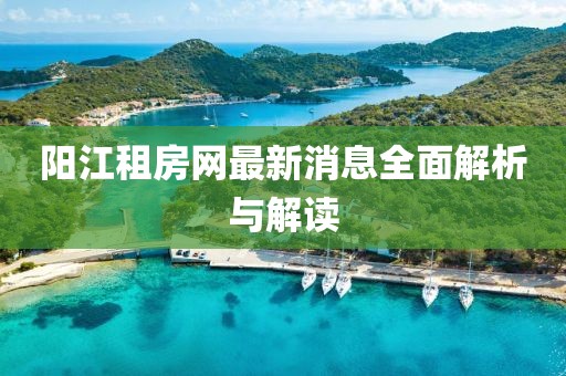 陽江租房網(wǎng)最新消息全面解析與解讀