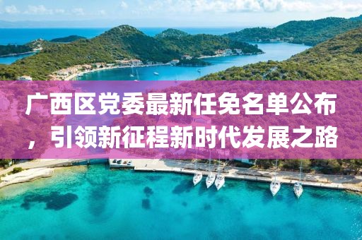 廣西區(qū)黨委最新任免名單公布，引領(lǐng)新征程新時(shí)代發(fā)展之路