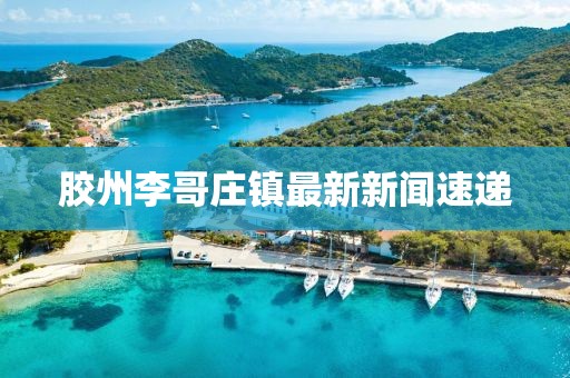 膠州李哥莊鎮(zhèn)最新新聞速遞