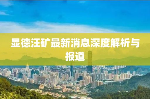 顯德汪礦最新消息深度解析與報(bào)道