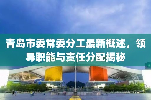 青島市委常委分工最新概述，領(lǐng)導職能與責任分配揭秘