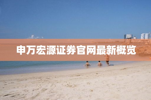 申萬(wàn)宏源證券官網(wǎng)最新概覽