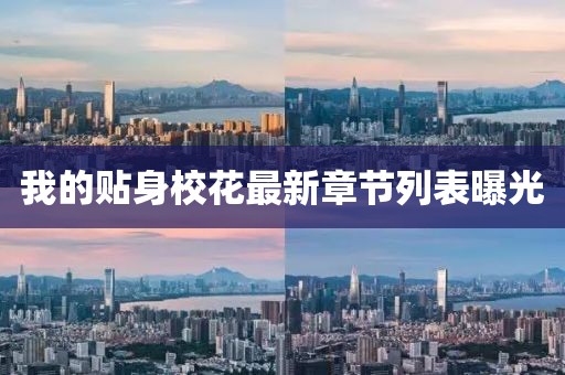 我的貼身校花最新章節(jié)列表曝光