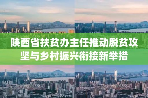 陜西省扶貧辦主任推動(dòng)脫貧攻堅(jiān)與鄉(xiāng)村振興銜接新舉措
