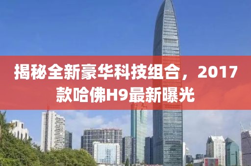 揭秘全新豪華科技組合，2017款哈佛H9最新曝光