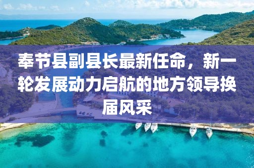 奉節(jié)縣副縣長最新任命，新一輪發(fā)展動力啟航的地方領(lǐng)導換屆風采