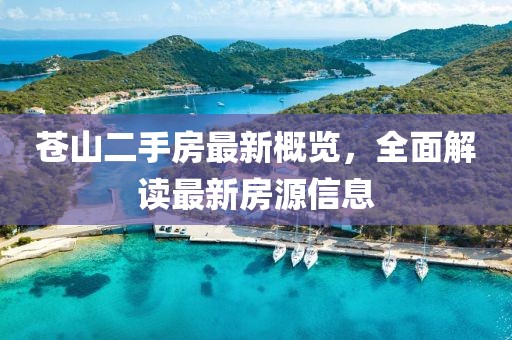 蒼山二手房最新概覽，全面解讀最新房源信息
