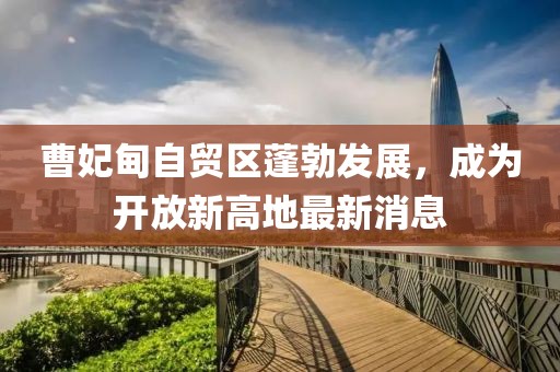 曹妃甸自貿(mào)區(qū)蓬勃發(fā)展，成為開放新高地最新消息