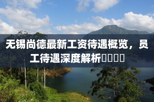 無(wú)錫尚德最新工資待遇概覽，員工待遇深度解析????