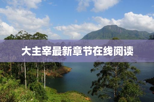 大主宰最新章節(jié)在線閱讀