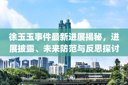 徐玉玉事件最新進(jìn)展揭秘，進(jìn)展披露、未來防范與反思探討