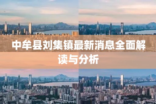 中牟縣劉集鎮(zhèn)最新消息全面解讀與分析