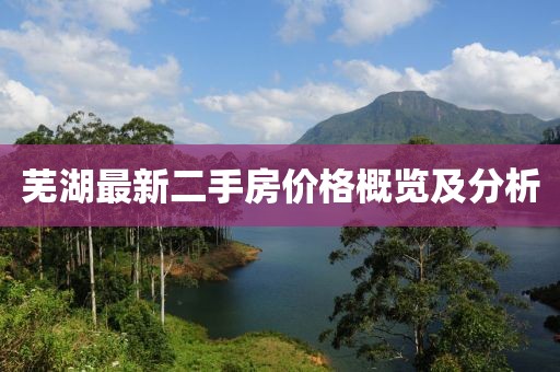 蕪湖最新二手房價格概覽及分析
