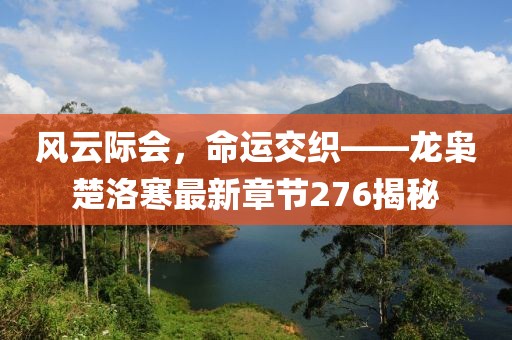 風(fēng)云際會，命運(yùn)交織——龍梟楚洛寒最新章節(jié)276揭秘