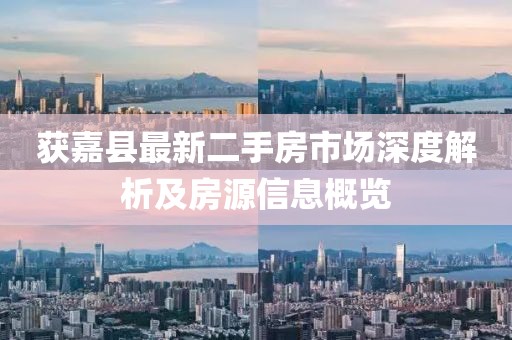 獲嘉縣最新二手房市場深度解析及房源信息概覽