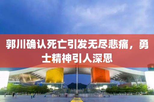 郭川確認(rèn)死亡引發(fā)無盡悲痛，勇士精神引人深思