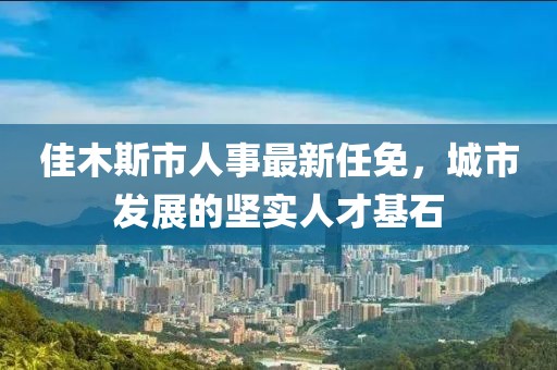 佳木斯市人事最新任免，城市發(fā)展的堅實人才基石