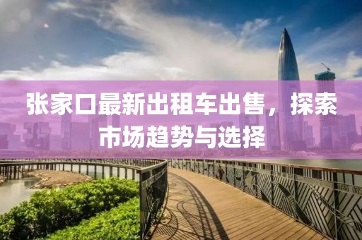 張家口最新出租車出售，探索市場(chǎng)趨勢(shì)與選擇
