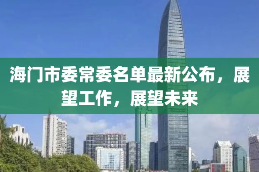 海門市委常委名單最新公布，展望工作，展望未來