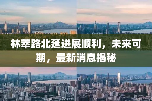 林萃路北延進(jìn)展順利，未來可期，最新消息揭秘