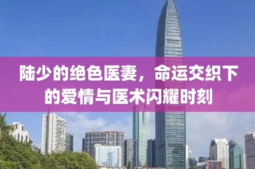 陸少的絕色醫(yī)妻，命運交織下的愛情與醫(yī)術(shù)閃耀時刻
