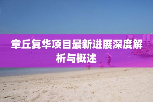 章丘復(fù)華項目最新進展深度解析與概述