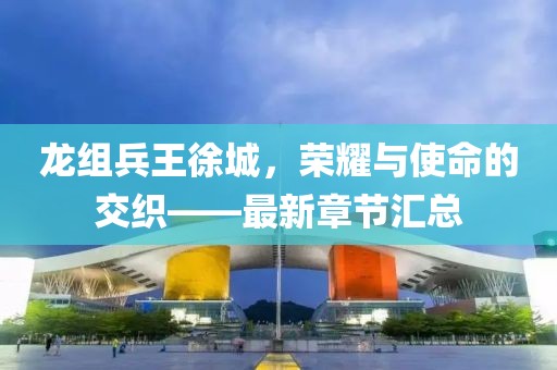 龍組兵王徐城，榮耀與使命的交織——最新章節(jié)匯總