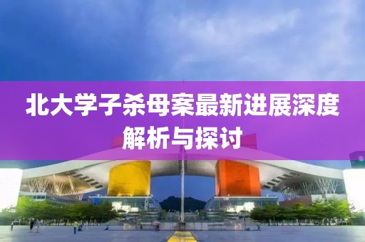 北大學(xué)子殺母案最新進(jìn)展深度解析與探討