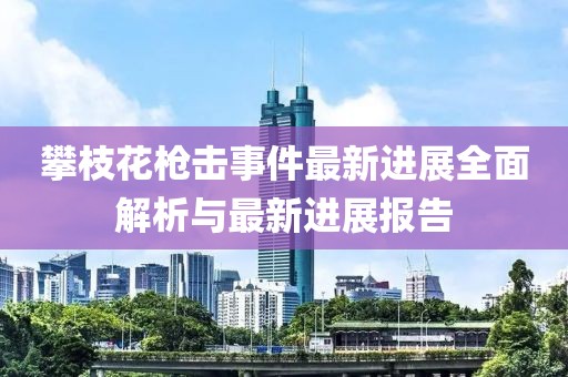 攀枝花槍擊事件最新進(jìn)展全面解析與最新進(jìn)展報告
