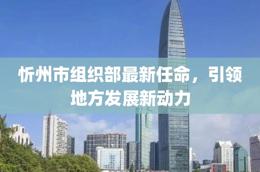 忻州市組織部最新任命，引領(lǐng)地方發(fā)展新動(dòng)力
