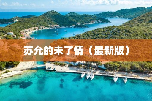 蘇允的未了情（最新版）