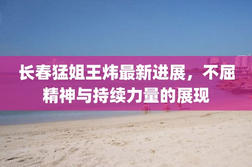 長(zhǎng)春猛姐王煒最新進(jìn)展，不屈精神與持續(xù)力量的展現(xiàn)