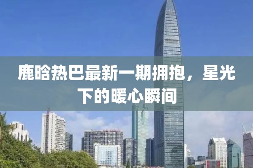 鹿晗熱巴最新一期擁抱，星光下的暖心瞬間