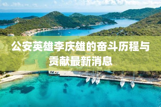 公安英雄李慶雄的奮斗歷程與貢獻最新消息