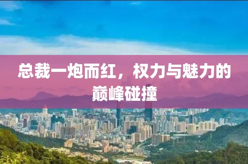總裁一炮而紅，權(quán)力與魅力的巔峰碰撞