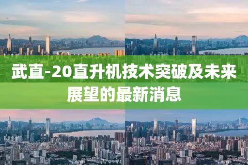 武直-20直升機(jī)技術(shù)突破及未來展望的最新消息