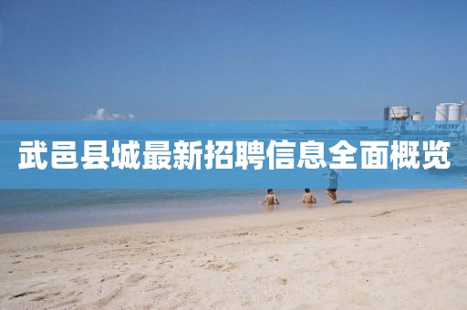 武邑縣城最新招聘信息全面概覽