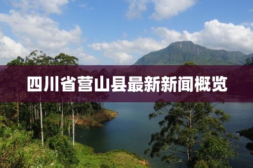 四川省營山縣最新新聞概覽