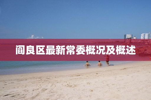 閻良區(qū)最新常委概況及概述