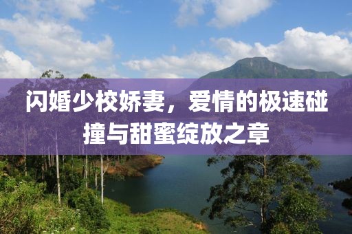 閃婚少校嬌妻，愛情的極速碰撞與甜蜜綻放之章