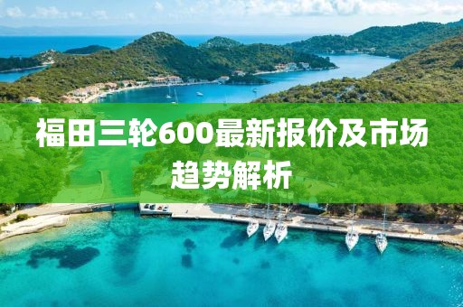 福田三輪600最新報(bào)價(jià)及市場趨勢解析