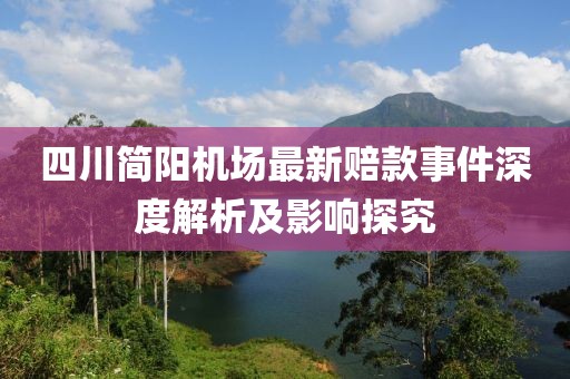 四川簡陽機(jī)場最新賠款事件深度解析及影響探究