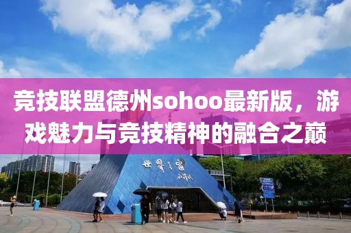 競(jìng)技聯(lián)盟德州sohoo最新版，游戲魅力與競(jìng)技精神的融合之巔
