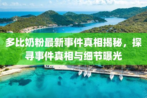 多比奶粉最新事件真相揭秘，探尋事件真相與細(xì)節(jié)曝光